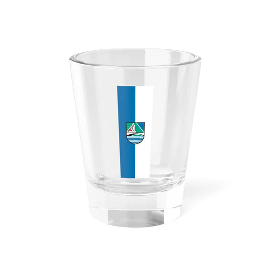 Flag of Bohinj vertical (Slovenia) Shot Glass 1.5oz 1.5oz - Go Mug Yourself
