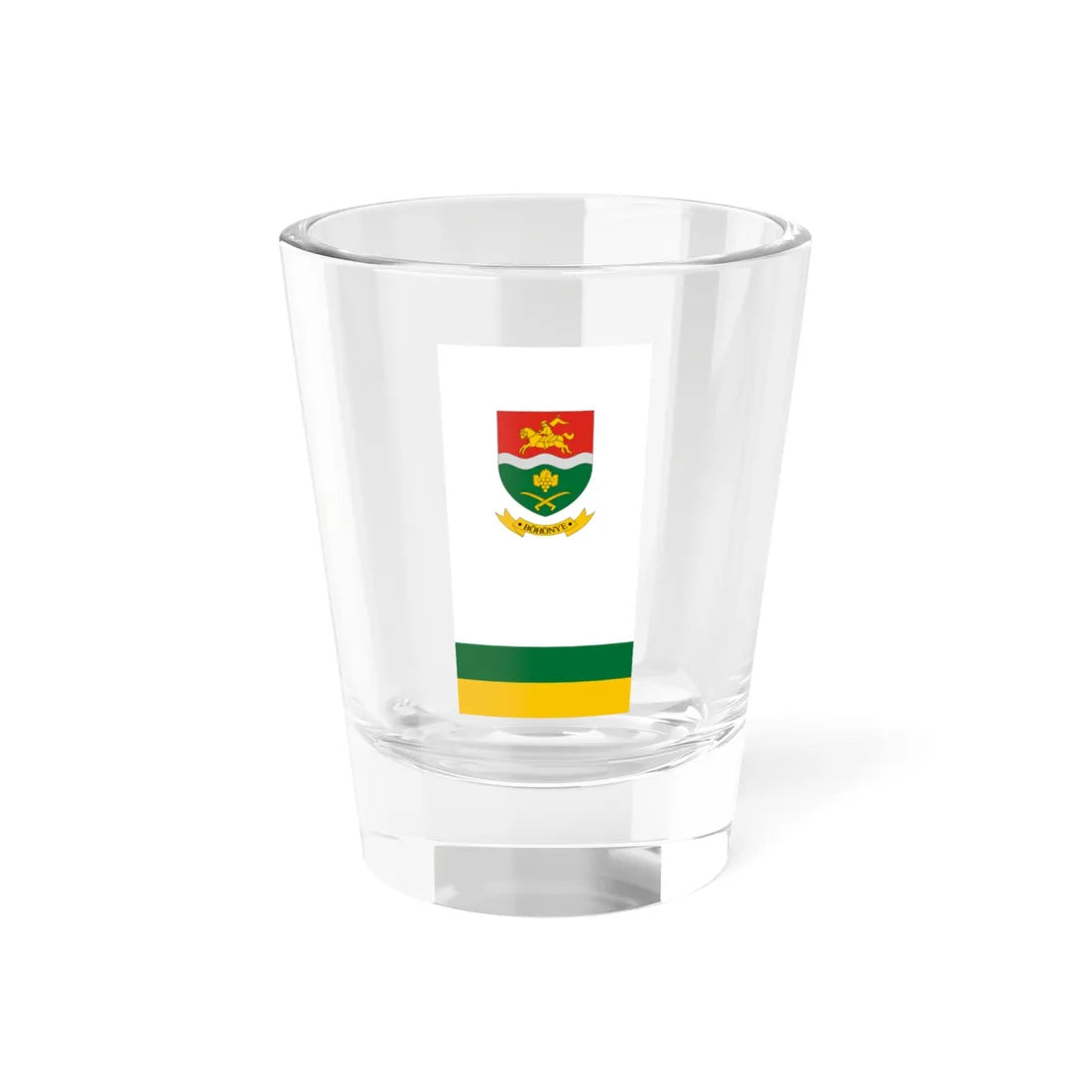 Flag of Bohonye vertical (Hungary) Shot Glass 1.5oz 1.5oz - Go Mug Yourself