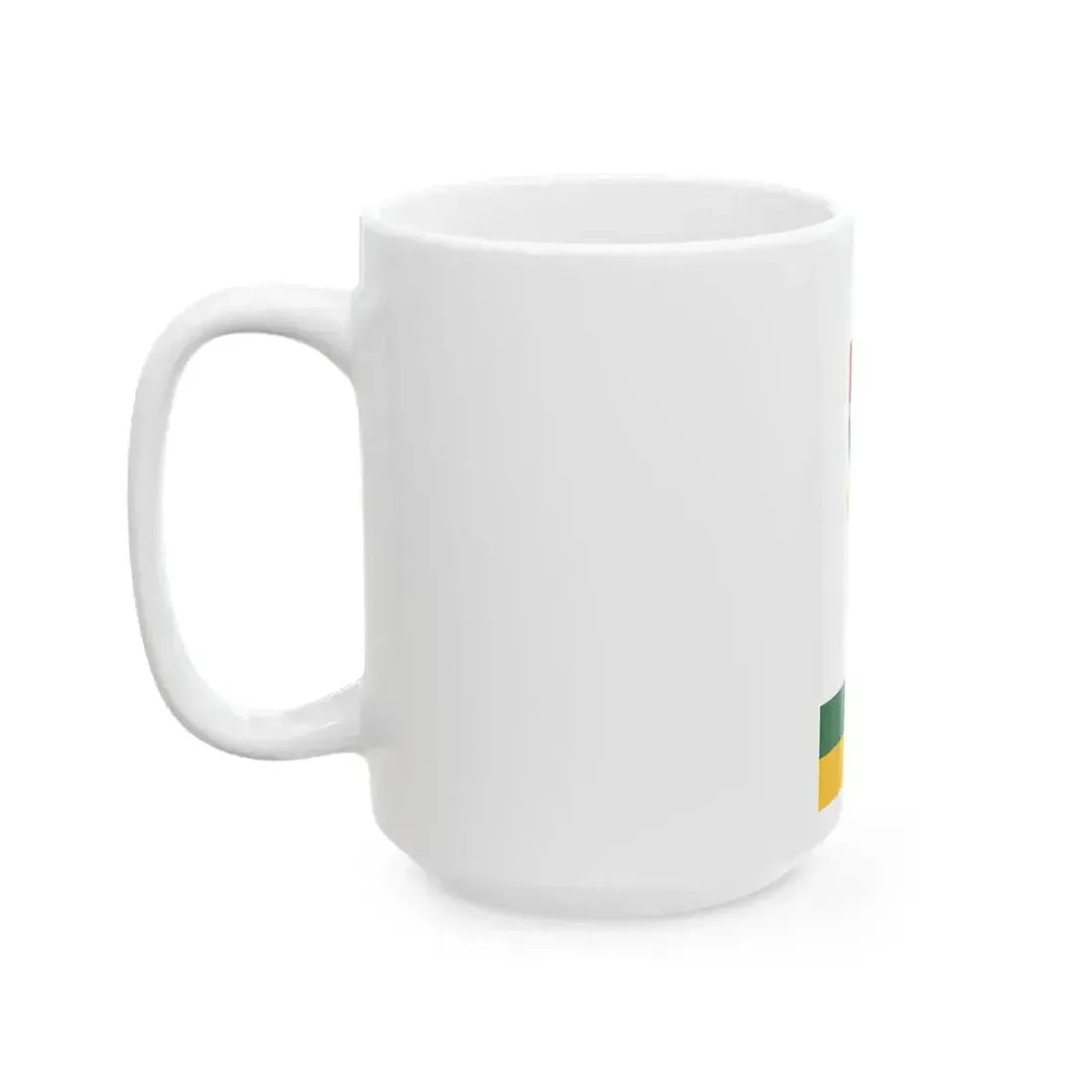 Flag of Bohonye vertical (Hungary) White Coffee Mug - Go Mug Yourself