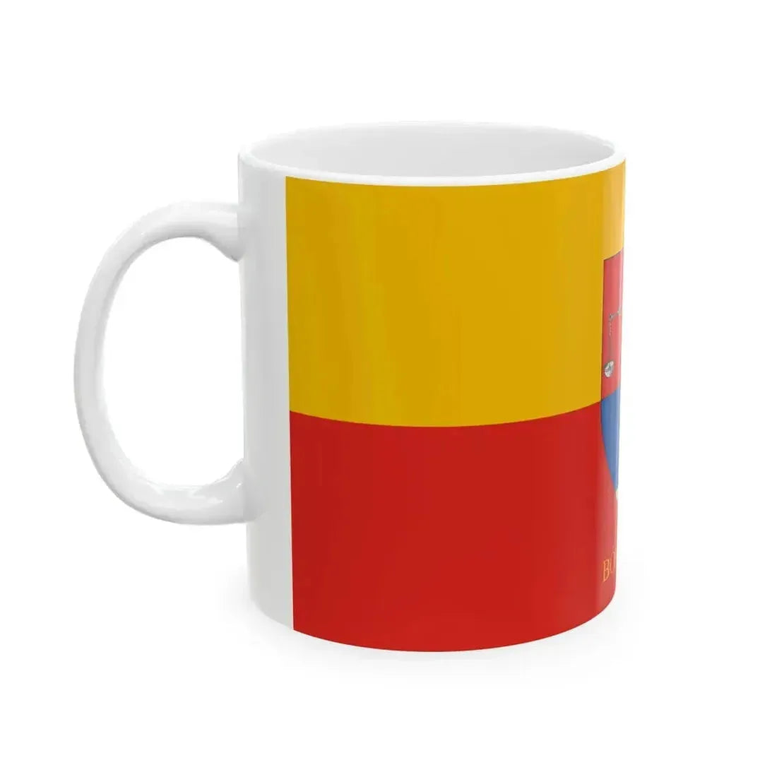 Flag of Bokahaza (Hungary) White Coffee Mug - Go Mug Yourself