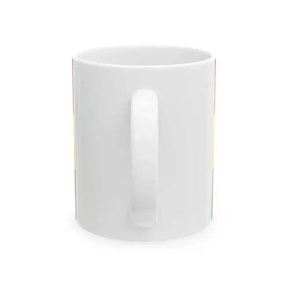 Flag of Bolivia 3-2 (Bolivia) White Coffee Mug - Go Mug Yourself