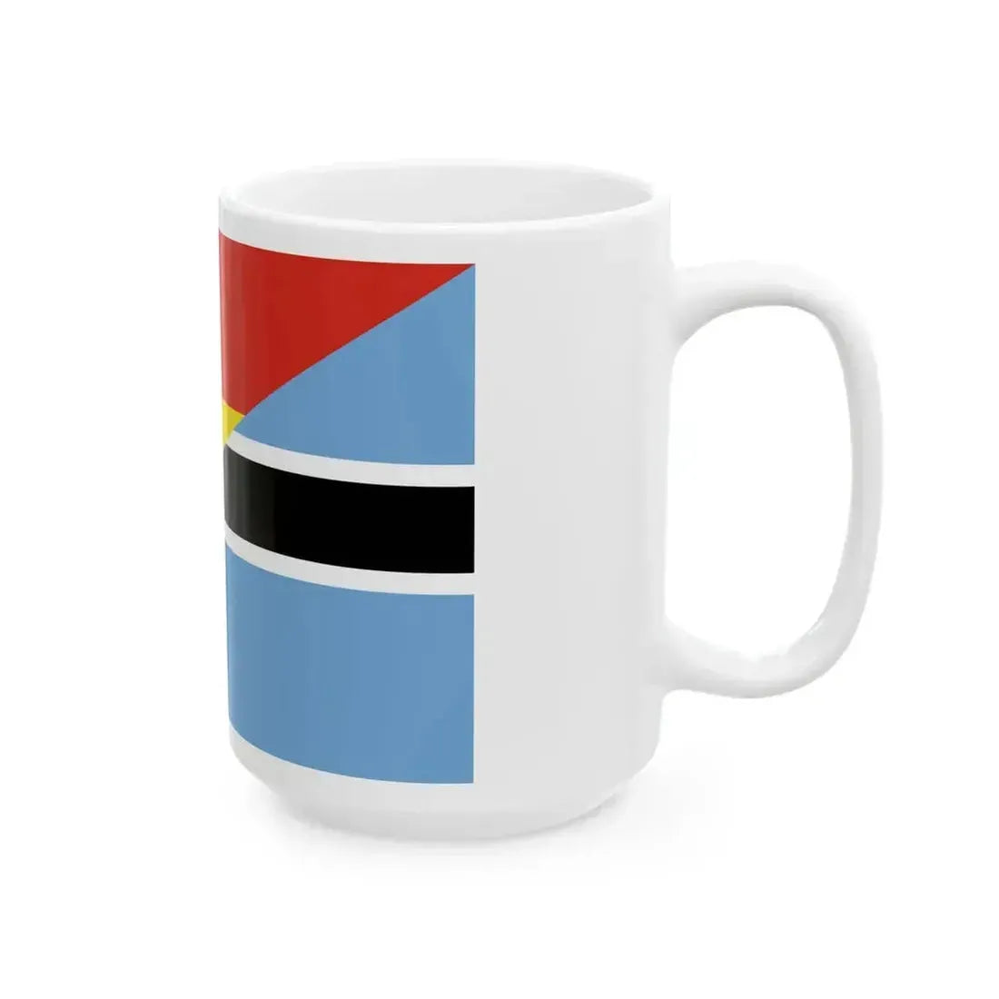 Flag of Bolivia and Botswana (Bolivia) White Coffee Mug - Go Mug Yourself