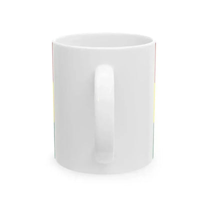 Flag of Bolivia state 3-2 (Bolivia) White Coffee Mug - Go Mug Yourself