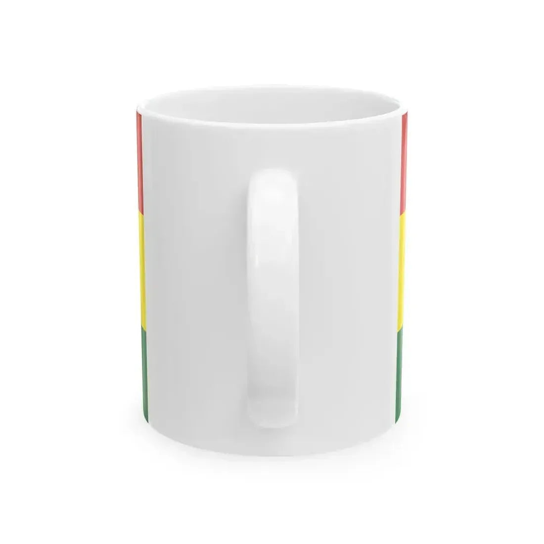 Flag of Bolivia state (Bolivia) White Coffee Mug - Go Mug Yourself