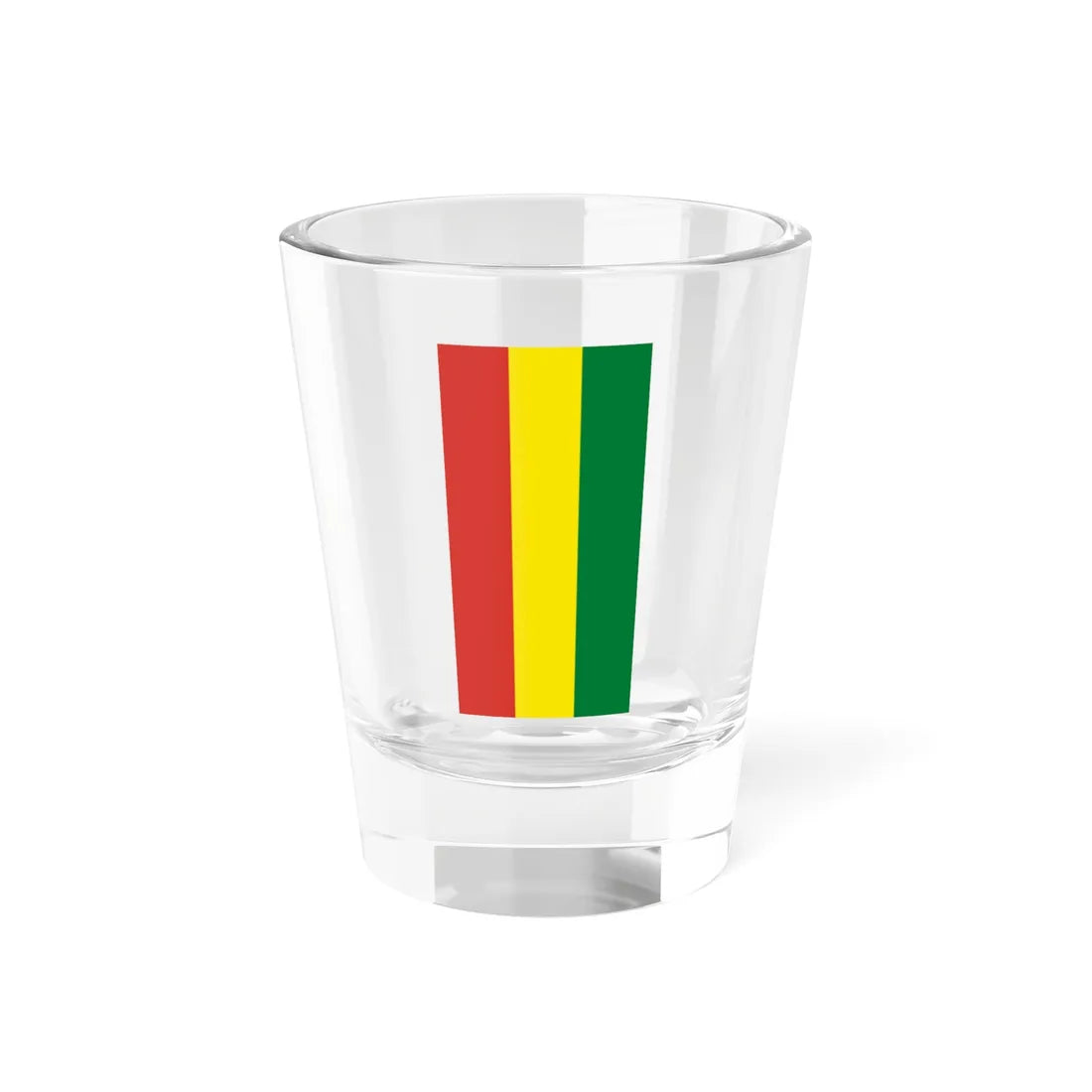 Flag of Bolivia vertical (Bolivia) Shot Glass 1.5oz 1.5oz - Go Mug Yourself