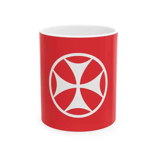 Flag of Bolnisi Municipality (Georgia) White Coffee Mug 11oz - Go Mug Yourself