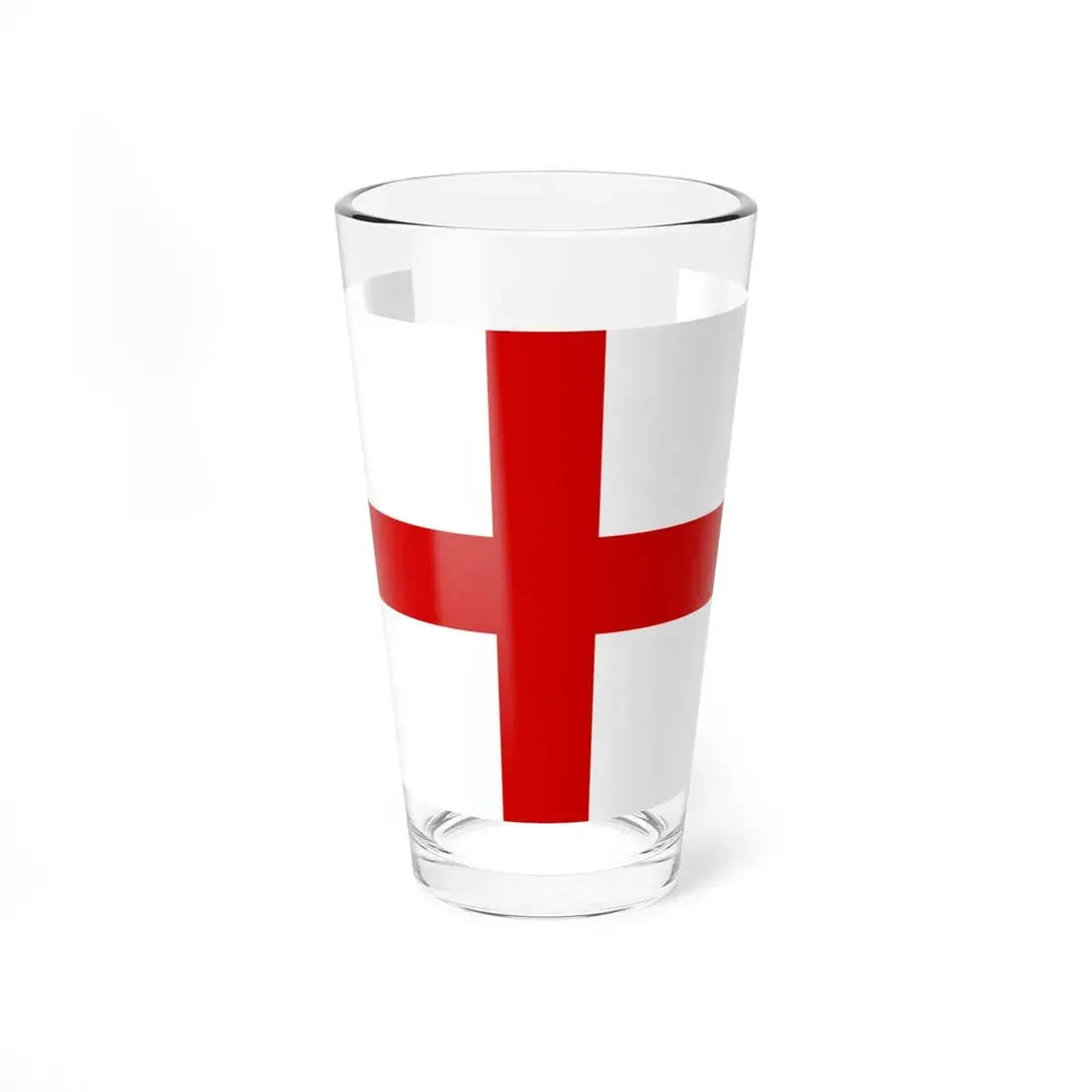 Flag of Bologna (Italy) Pint Glass 16oz 16oz - Go Mug Yourself