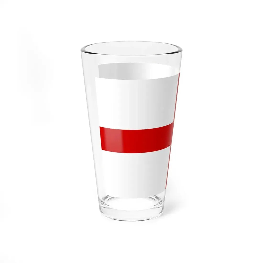 Flag of Bologna (Italy) Pint Glass 16oz - Go Mug Yourself