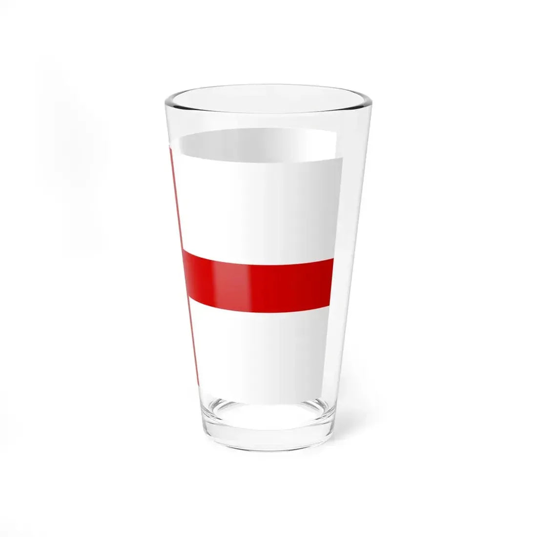 Flag of Bologna (Italy) Pint Glass 16oz - Go Mug Yourself
