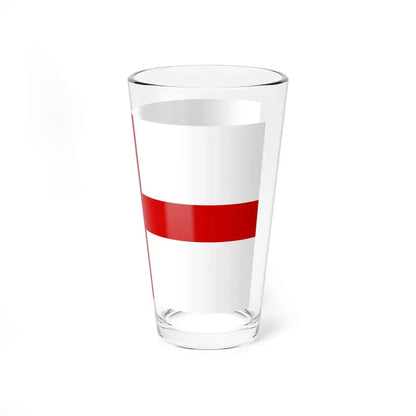 Flag of Bologna (Italy) Pint Glass 16oz - Go Mug Yourself