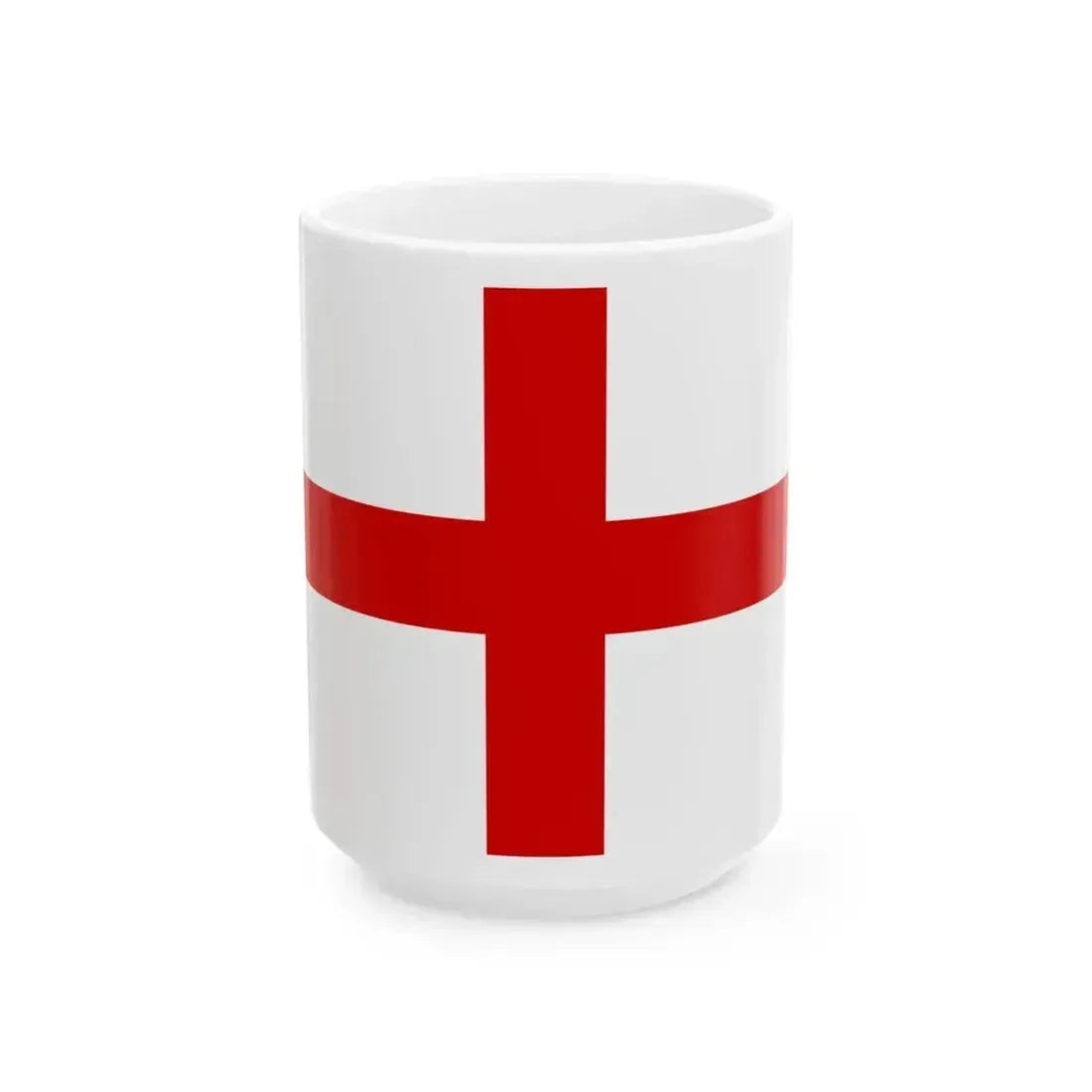 Flag of Bologna (Italy) White Coffee Mug 15oz - Go Mug Yourself