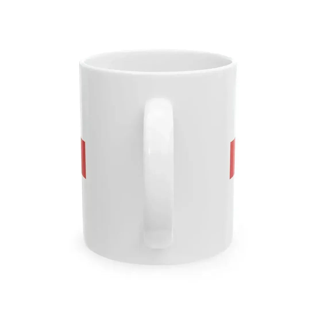 Flag of Bologna (Italy) White Coffee Mug - Go Mug Yourself