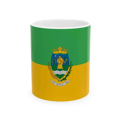 Flag of Boly (Hungary) White Coffee Mug 11oz - Go Mug Yourself