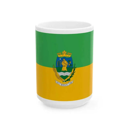 Flag of Boly (Hungary) White Coffee Mug 15oz - Go Mug Yourself