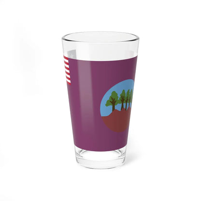 Flag of Bomi County (Liberia) Pint Glass 16oz 16oz - Go Mug Yourself