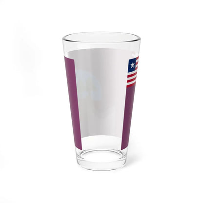 Flag of Bomi County (Liberia) Pint Glass 16oz - Go Mug Yourself