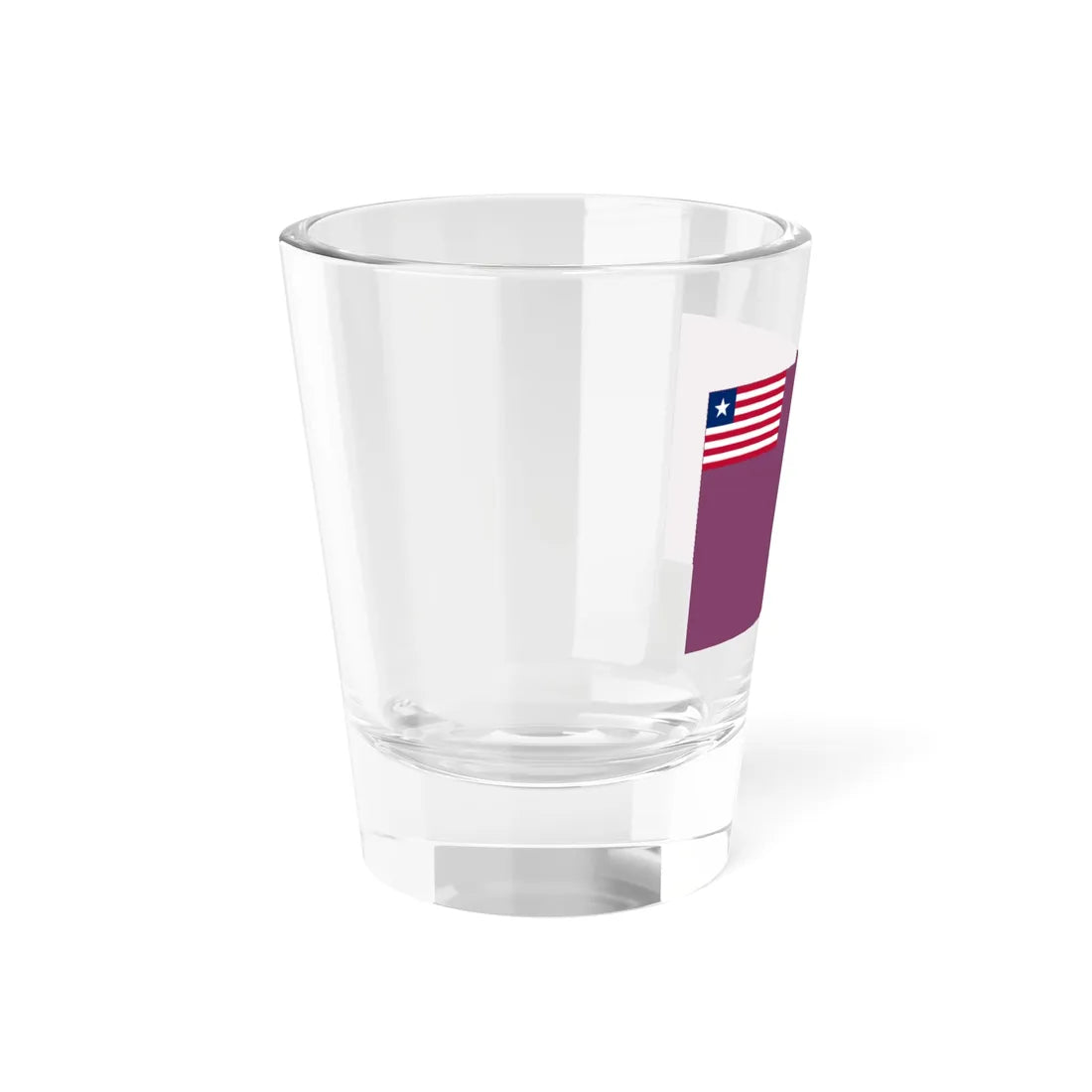 Flag of Bomi County (Liberia) Shot Glass 1.5oz - Go Mug Yourself
