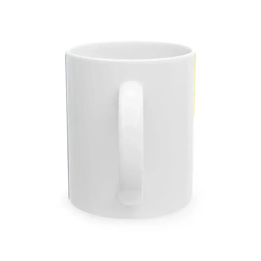 Flag of Bonaire (Netherlands) White Coffee Mug - Go Mug Yourself