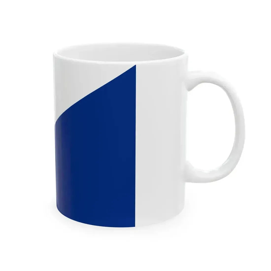 Flag of Bonaire (Netherlands) White Coffee Mug - Go Mug Yourself