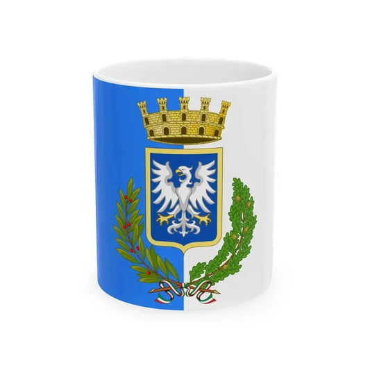 Flag of Bondeno (Italy) White Coffee Mug 11oz - Go Mug Yourself