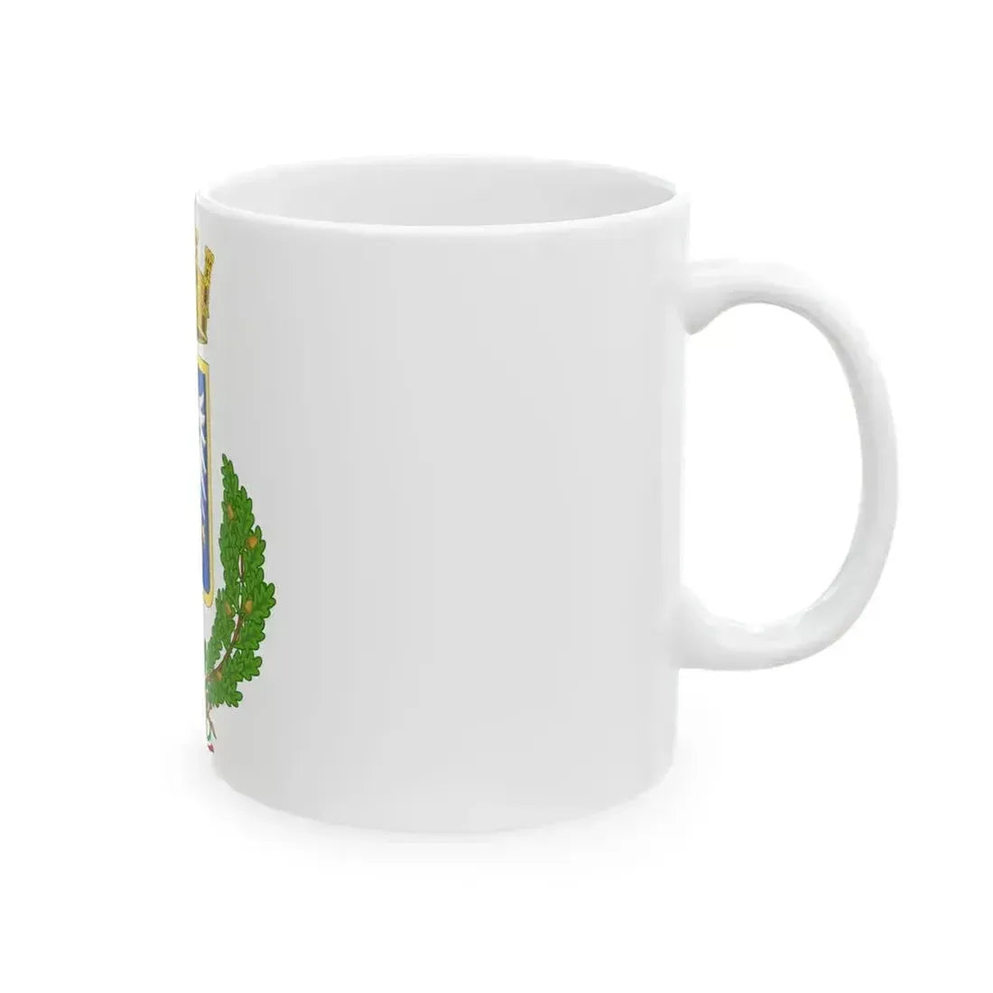 Flag of Bondeno (Italy) White Coffee Mug - Go Mug Yourself