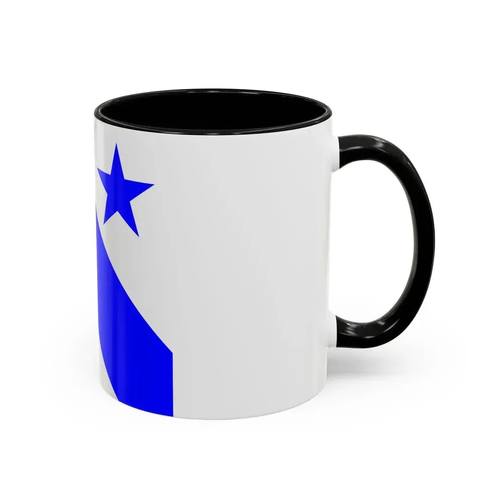 Flag of Bonfol Switzerland - Accent Coffee Mug - Go Mug Yourself