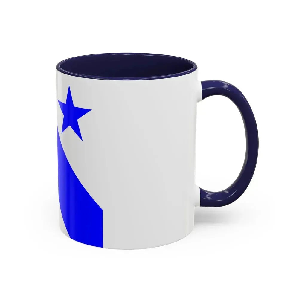 Flag of Bonfol Switzerland - Accent Coffee Mug - Go Mug Yourself