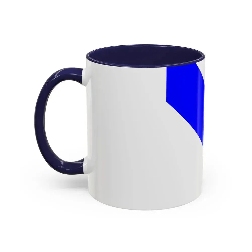 Flag of Bonfol Switzerland - Accent Coffee Mug - Go Mug Yourself