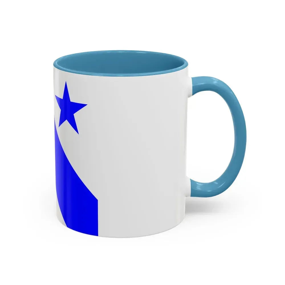 Flag of Bonfol Switzerland - Accent Coffee Mug - Go Mug Yourself