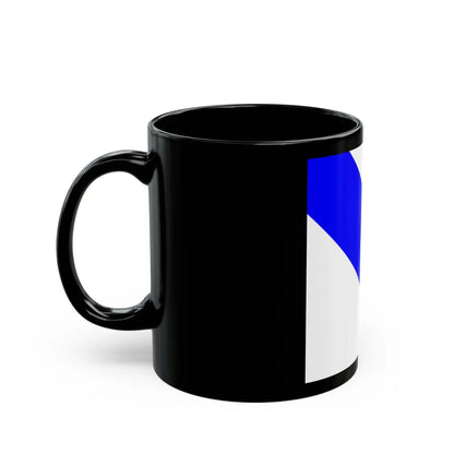 Flag of Bonfol Switzerland - Black Coffee Mug-Go Mug Yourself