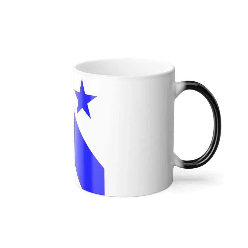 Flag of Bonfol Switzerland - Color Changing Coffee Mug-Go Mug Yourself