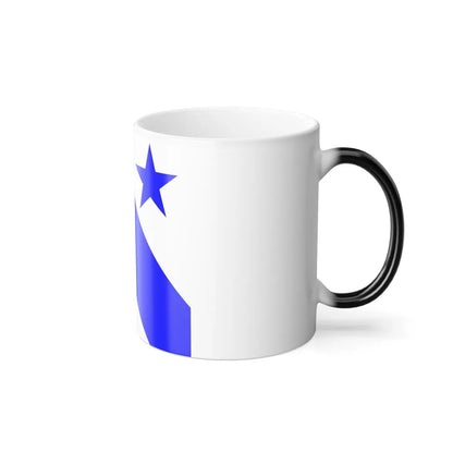 Flag of Bonfol Switzerland - Color Changing Coffee Mug-Go Mug Yourself