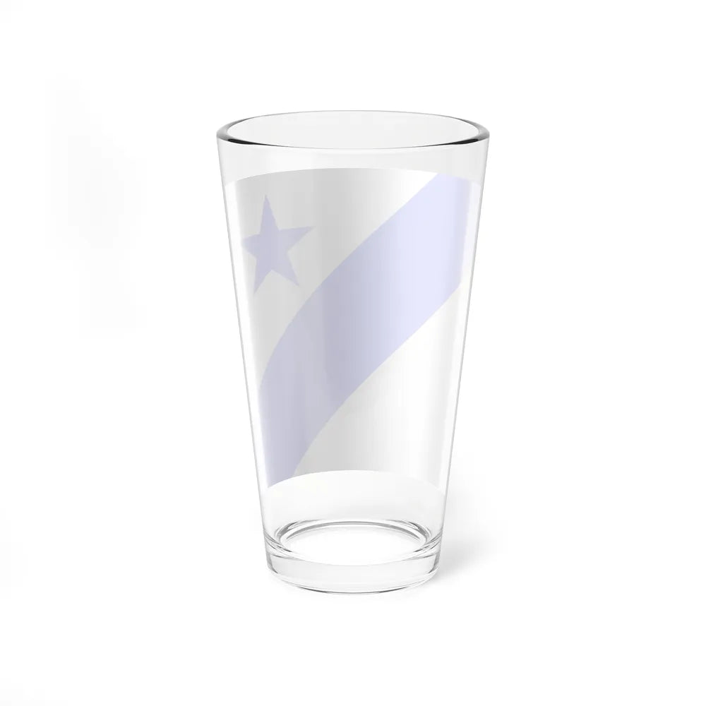 Flag of Bonfol Switzerland - Pint Glass 16oz-Go Mug Yourself