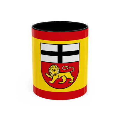 Flag of Bonn Germany - Accent Coffee Mug 11oz Black - Go Mug Yourself