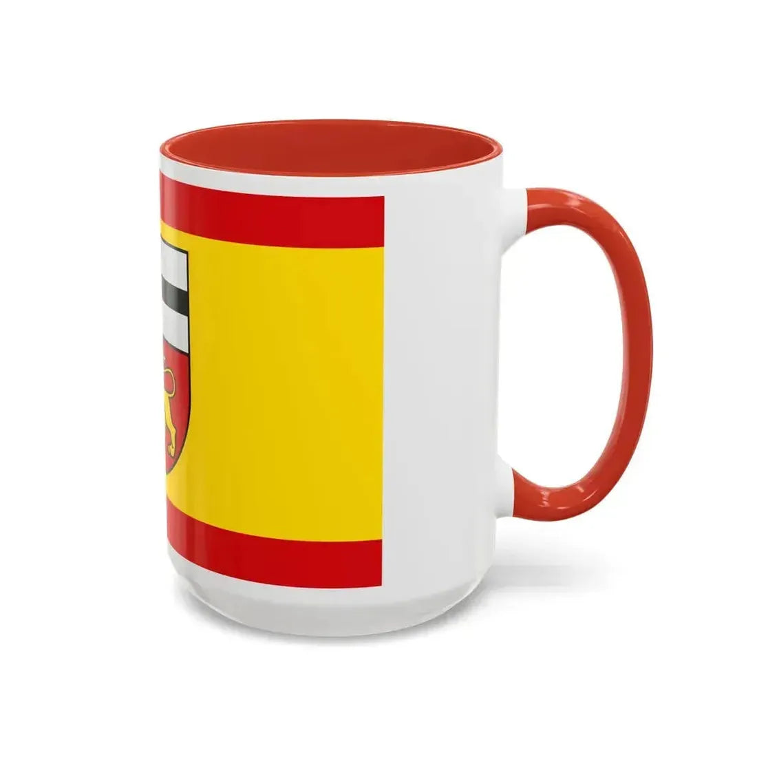 Flag of Bonn Germany - Accent Coffee Mug - Go Mug Yourself