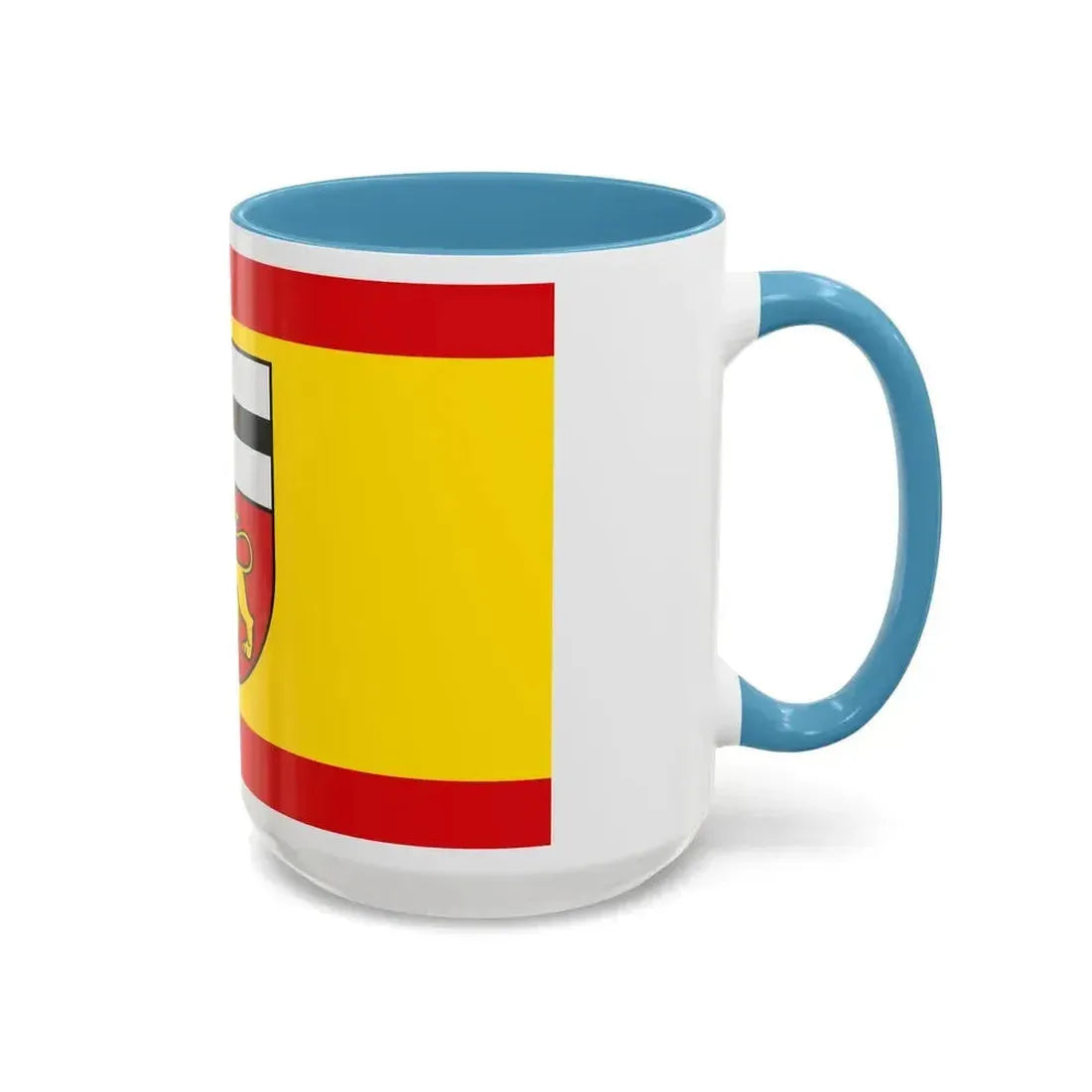 Flag of Bonn Germany - Accent Coffee Mug - Go Mug Yourself