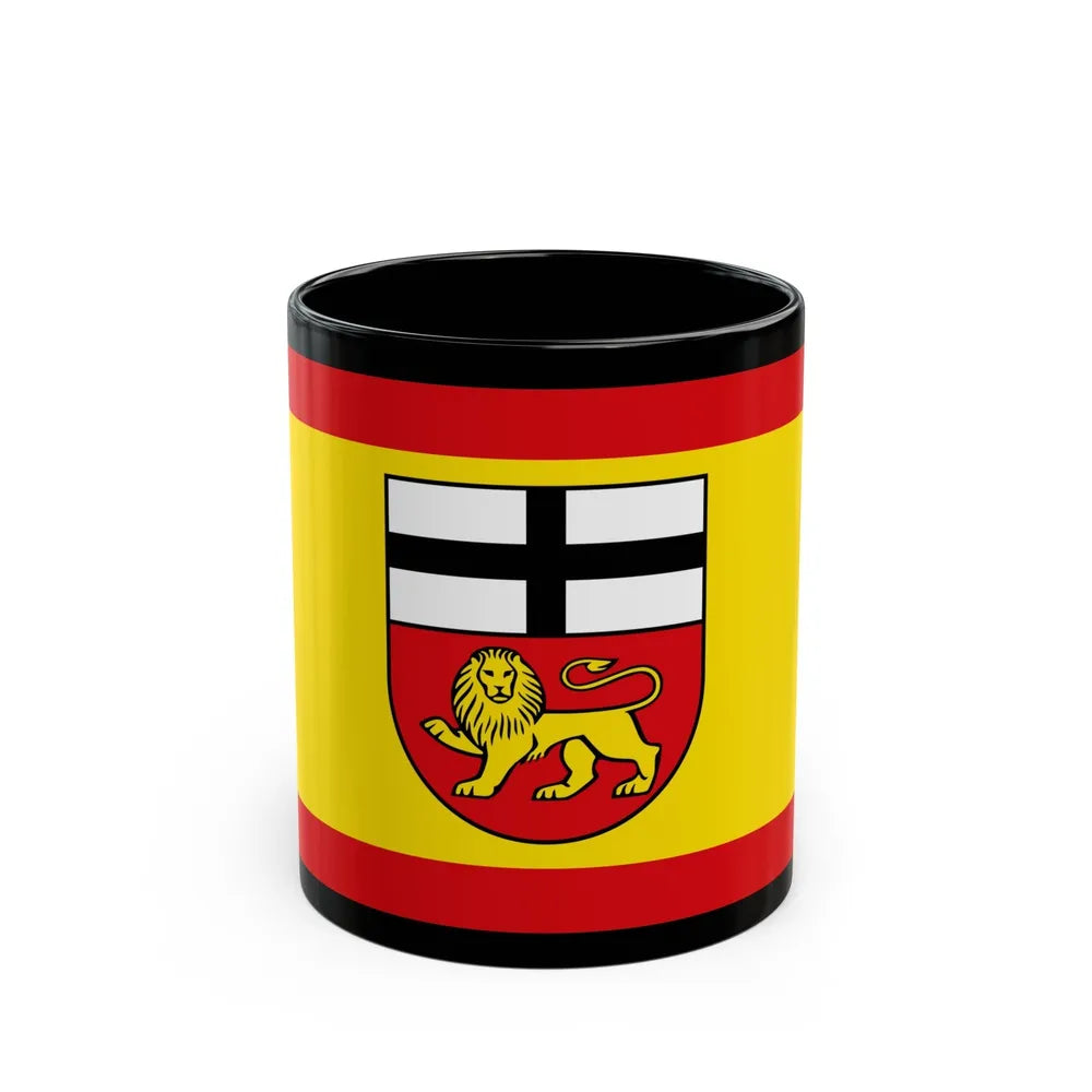 Flag of Bonn Germany - Black Coffee Mug-11oz-Go Mug Yourself