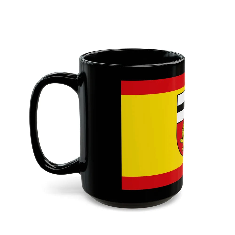 Flag of Bonn Germany - Black Coffee Mug-Go Mug Yourself