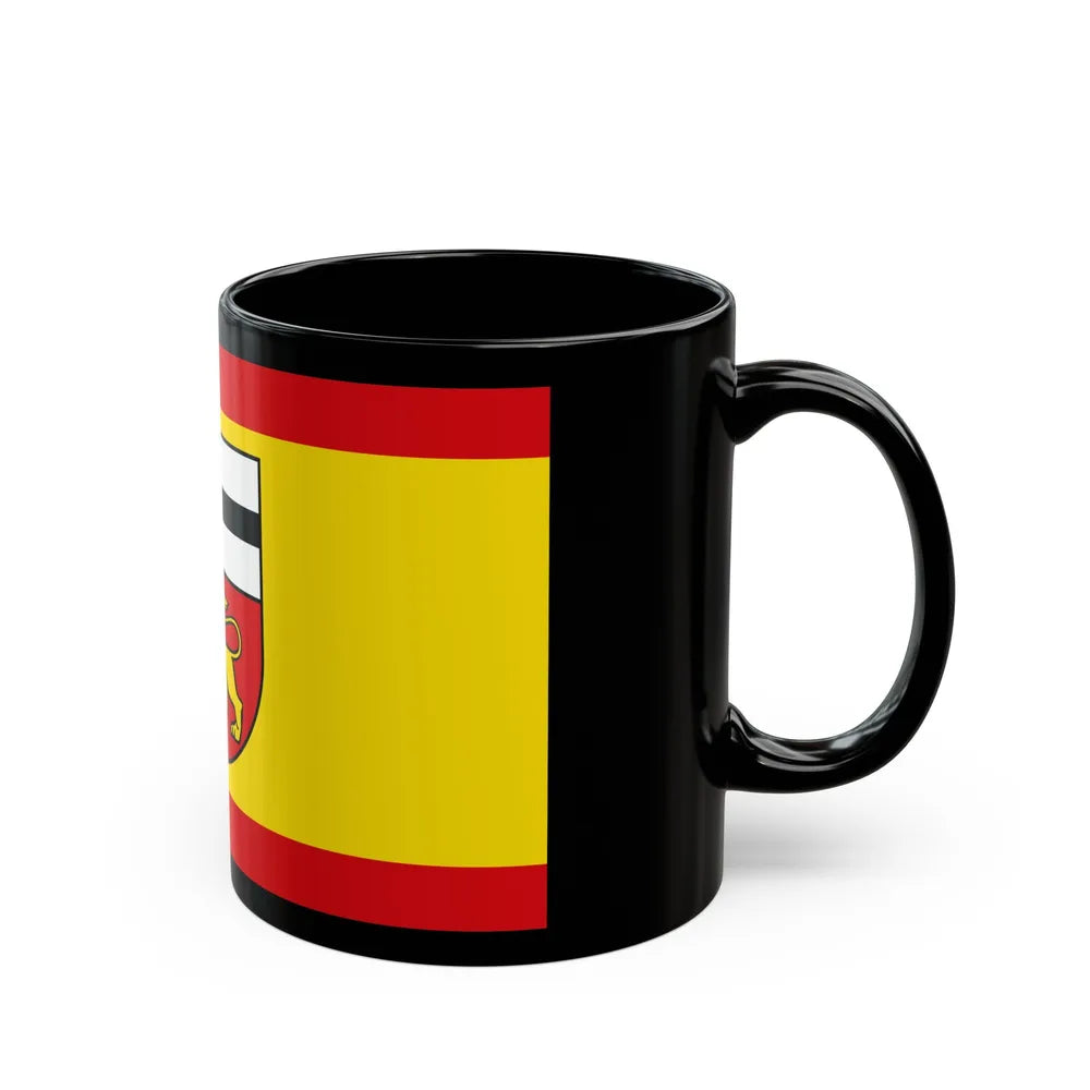 Flag of Bonn Germany - Black Coffee Mug-Go Mug Yourself