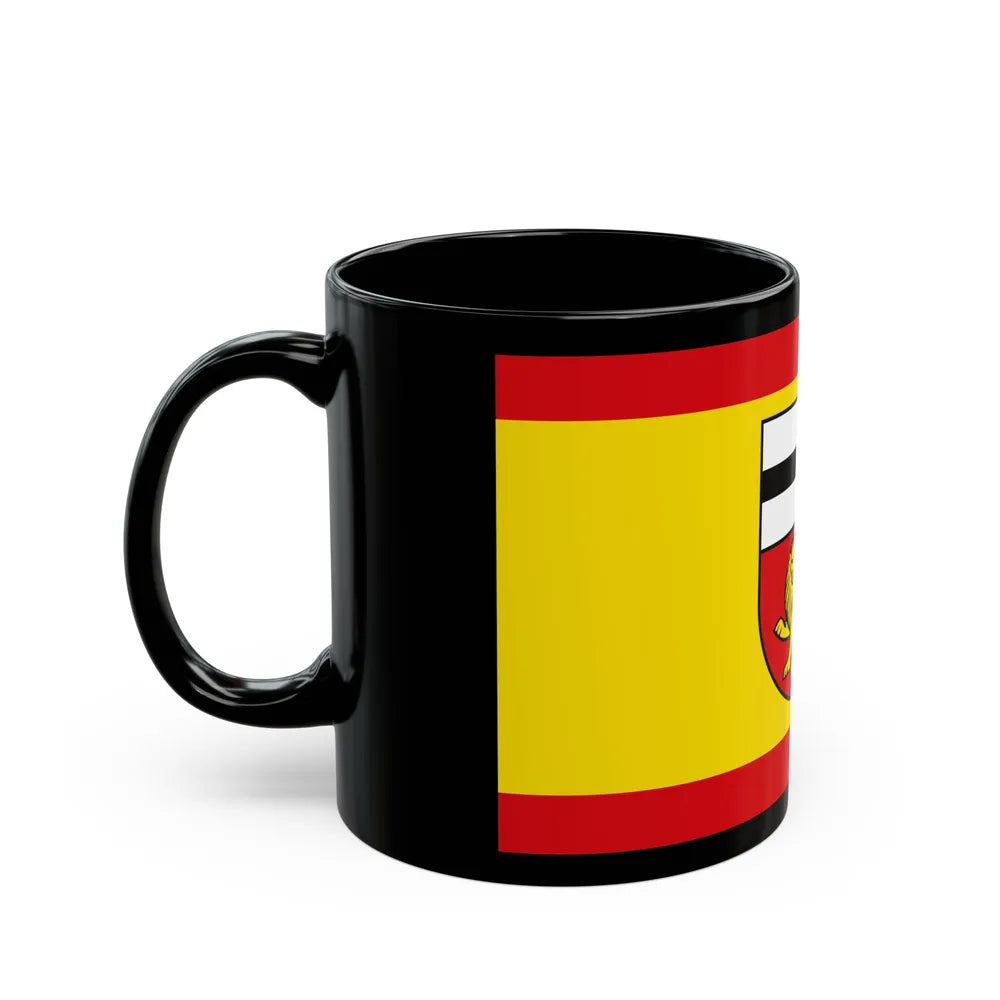 Flag of Bonn Germany - Black Coffee Mug-Go Mug Yourself