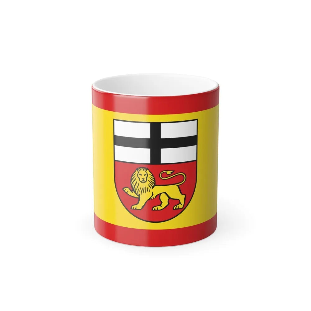 Flag of Bonn Germany - Color Changing Coffee Mug-11oz-Go Mug Yourself