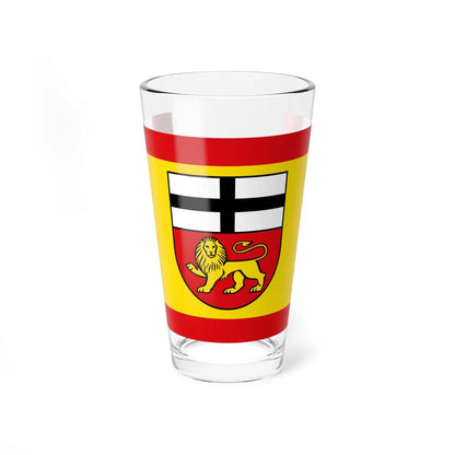 Flag of Bonn Germany - Pint Glass 16oz-16oz-Go Mug Yourself