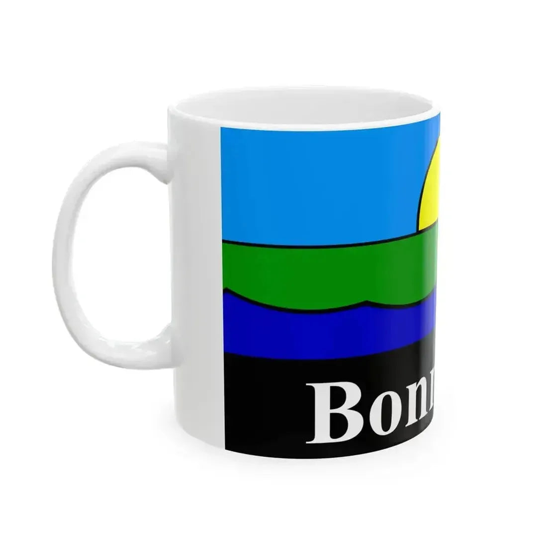 Flag of Bonnyville (Canada) White Coffee Mug - Go Mug Yourself