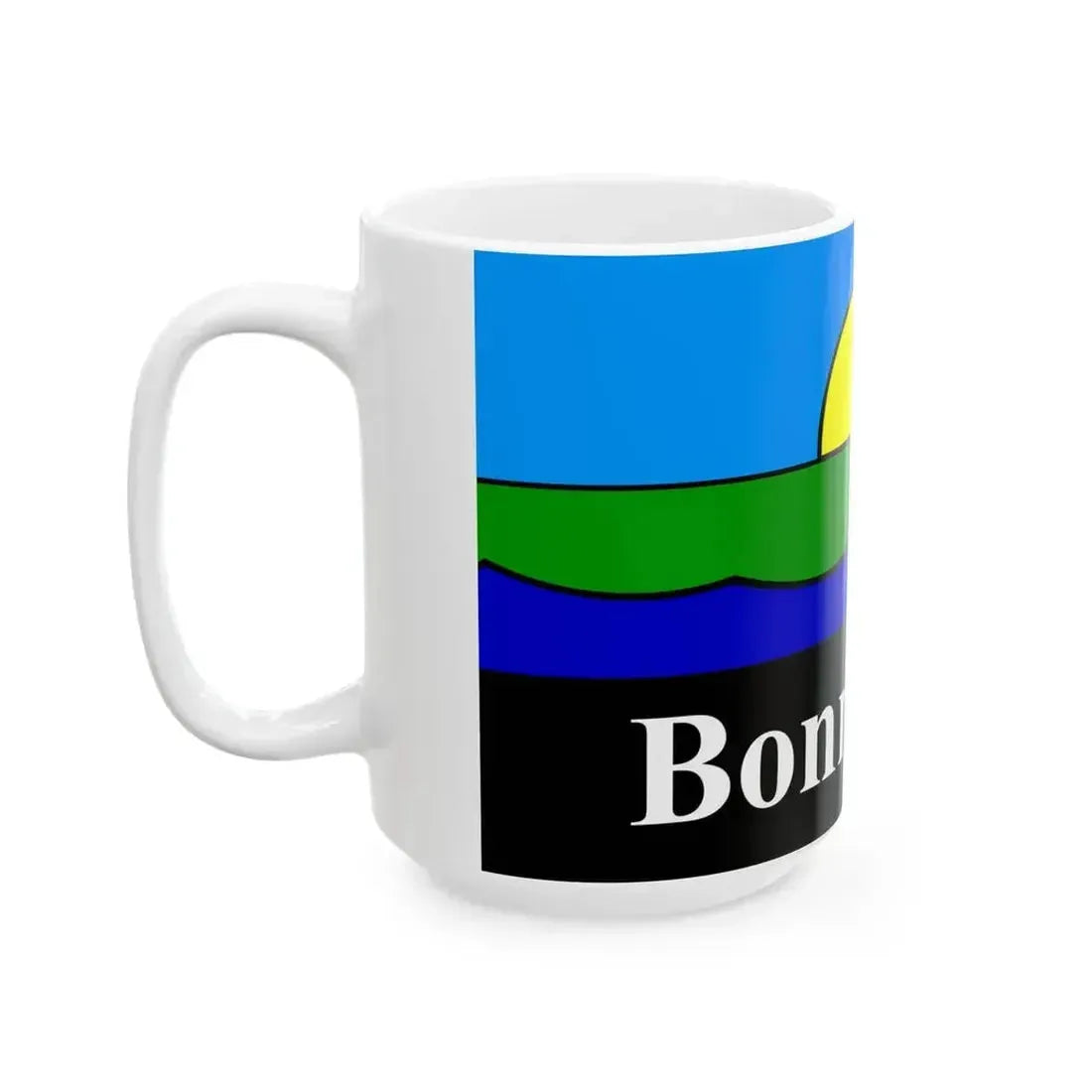 Flag of Bonnyville (Canada) White Coffee Mug - Go Mug Yourself