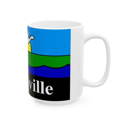 Flag of Bonnyville (Canada) White Coffee Mug - Go Mug Yourself