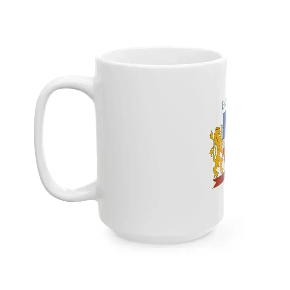 Flag of Bonyhad (Hungary) White Coffee Mug - Go Mug Yourself