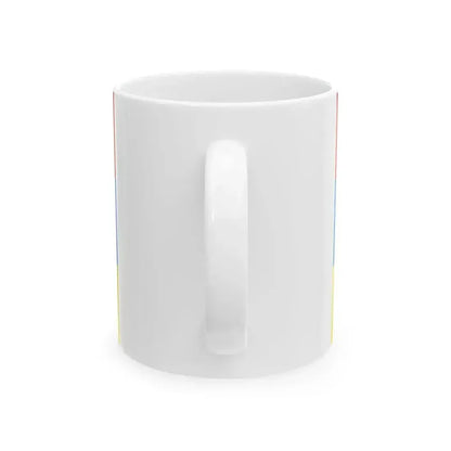 Flag of Boortmeerbeek (Belgium) White Coffee Mug - Go Mug Yourself