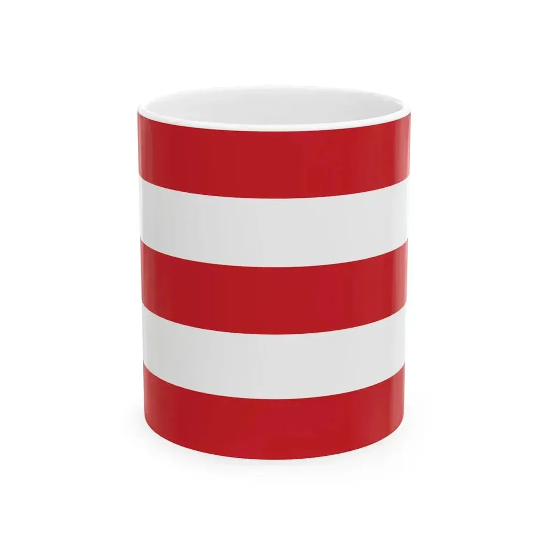 Flag of Bora Bora (France) White Coffee Mug 11oz - Go Mug Yourself