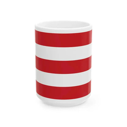 Flag of Bora Bora (France) White Coffee Mug 15oz - Go Mug Yourself