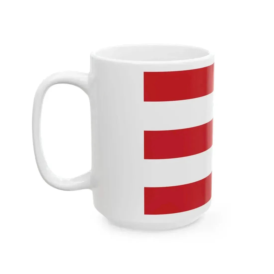 Flag of Bora Bora (France) White Coffee Mug - Go Mug Yourself
